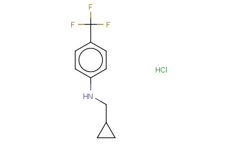 CYCLOPROPYLMETHYL-(4-TRIFLUOROMETHYL-PHENYL)-AMINE HYDROCHLORIDE